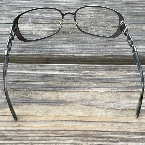 Dana Buchman Women Eyeglasses/Sunglasses Metal Frame light gunmetal Tone PARMA G - Picture 10 of 12